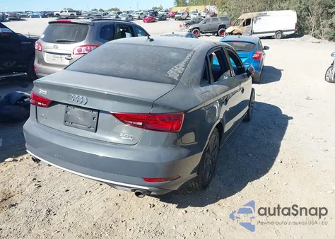 2017 Audi A3 2.0T Premium из США, поврежденный, VIN WAUB8GFF8H1026256